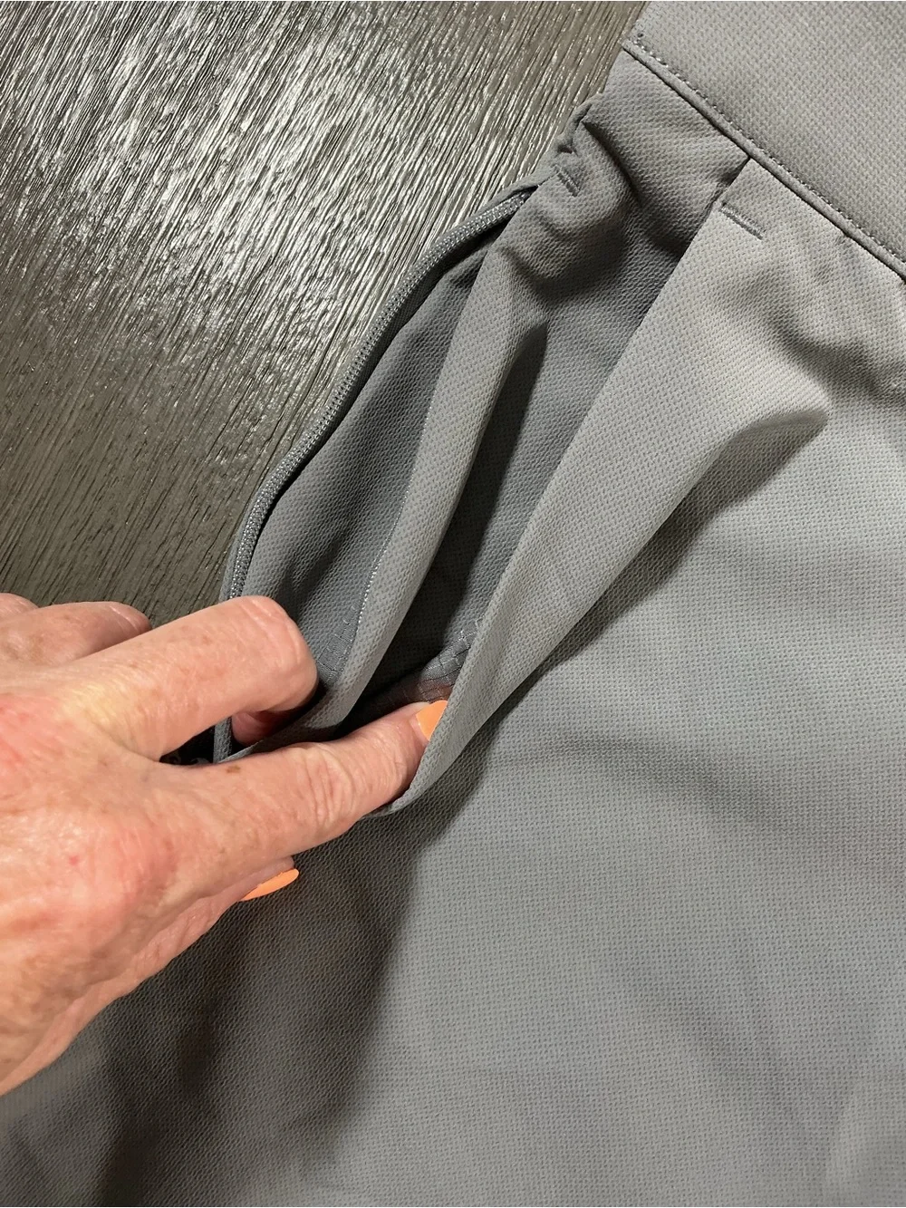 NWT Banana Republic Men’s Performance Flat Front Tech Gray Pants 30x32